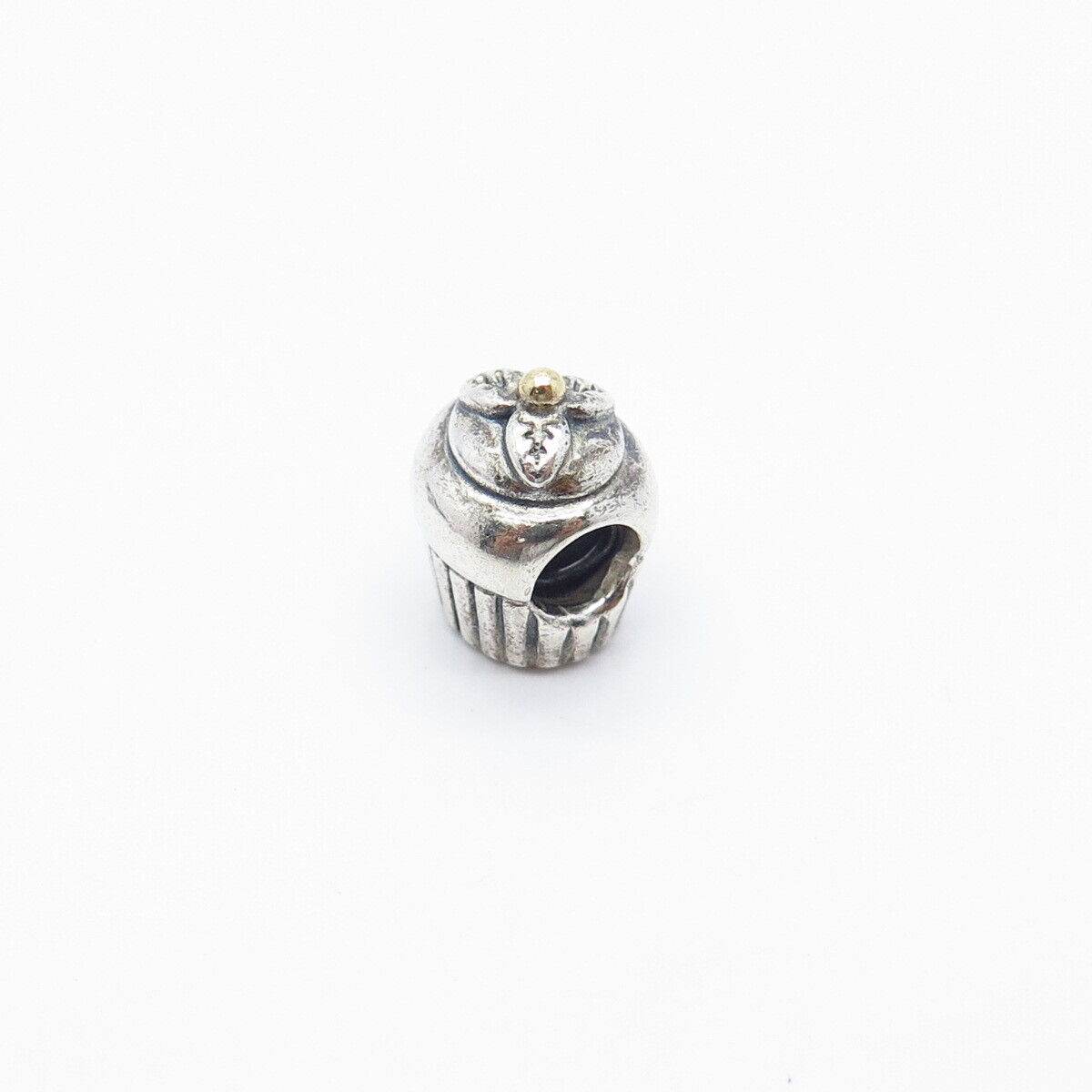 925 Sterling Silver Pandora Cake Bead Charm