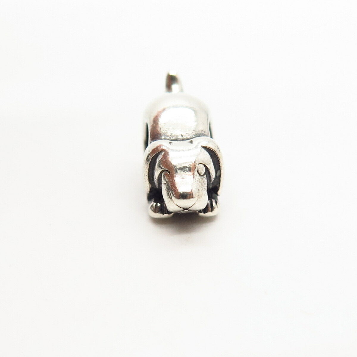 925 Sterling Silver Chamilia Playful Dog Design Bead Charm