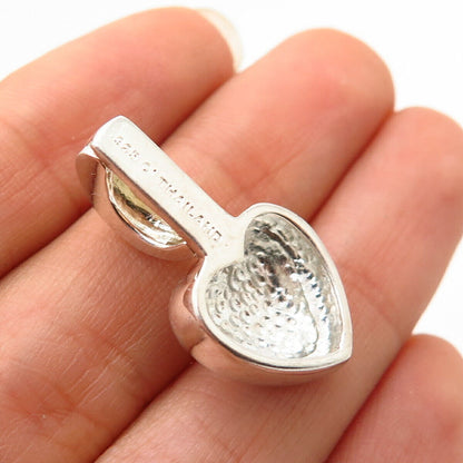 925 Sterling Silver Heart Design Pendant