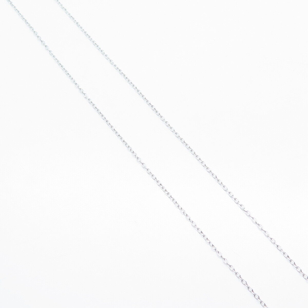 925 Sterling Silver Real Light Blue Topaz & Amethyst Gem Rolo Chain Necklace 19"