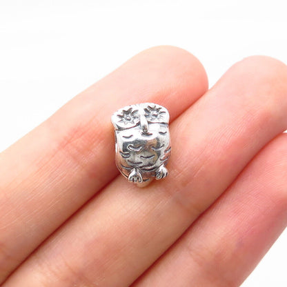 925 Sterling Silver Pandora Wise Owl Bead Charm