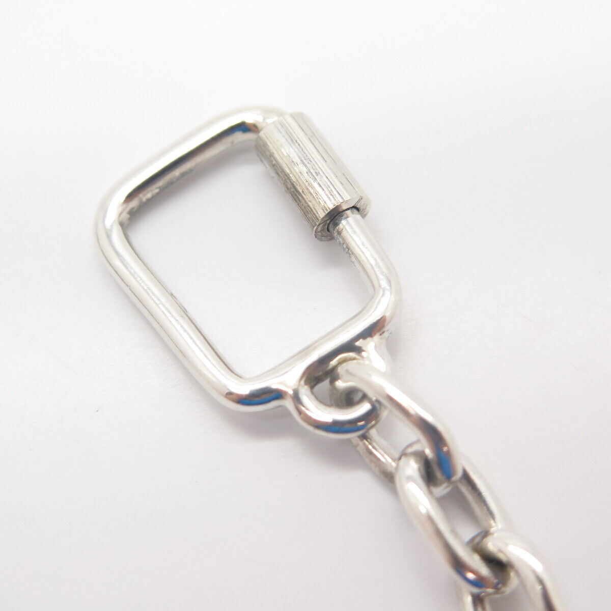 925 Sterling Silver Vintage Mexico Tribal Man Key Chain