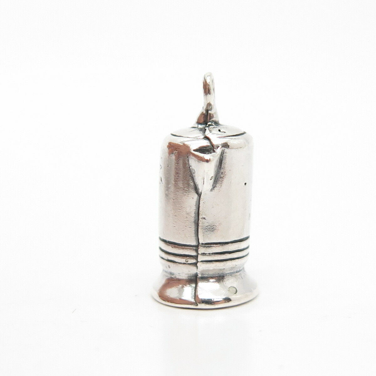 925 Sterling Silver Vintage Shube Cup Charm Pendant