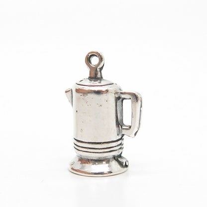 925 Sterling Silver Vintage Shube Cup Charm Pendant