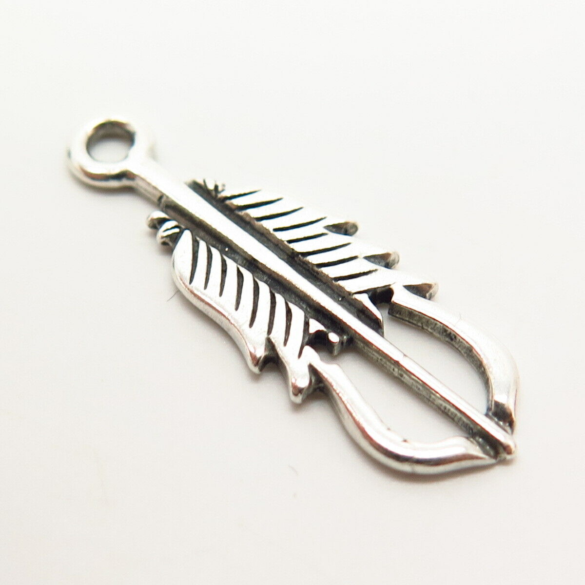 925 Sterling Silver Vintage Sunwest Tribal Design Pendant