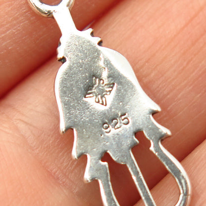 925 Sterling Silver Vintage Sunwest Tribal Design Pendant