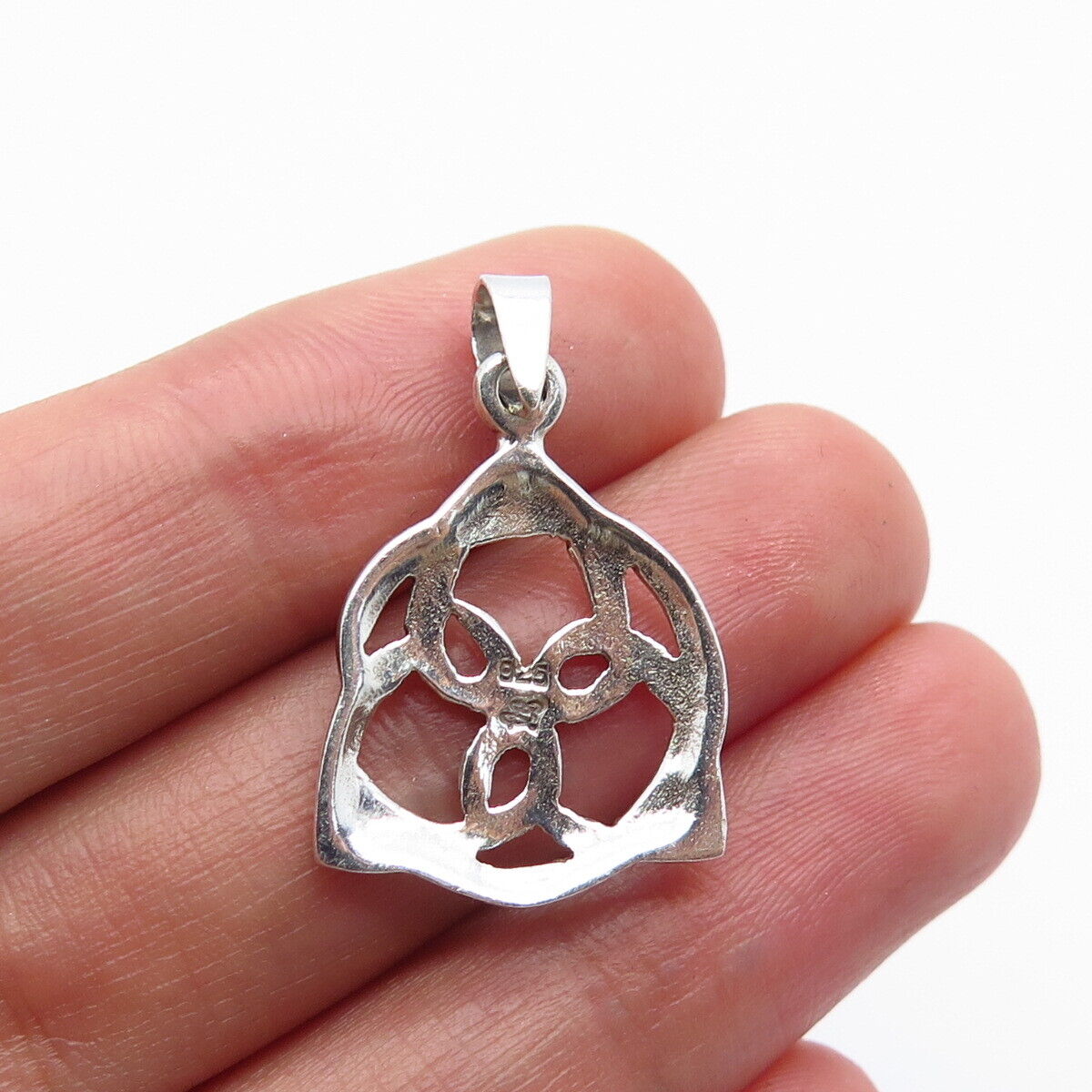 925 Sterling Silver Vintage Celtic Pendant