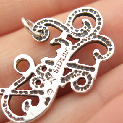 925 Sterling Silver Vintage "Sweet 16" Pendant