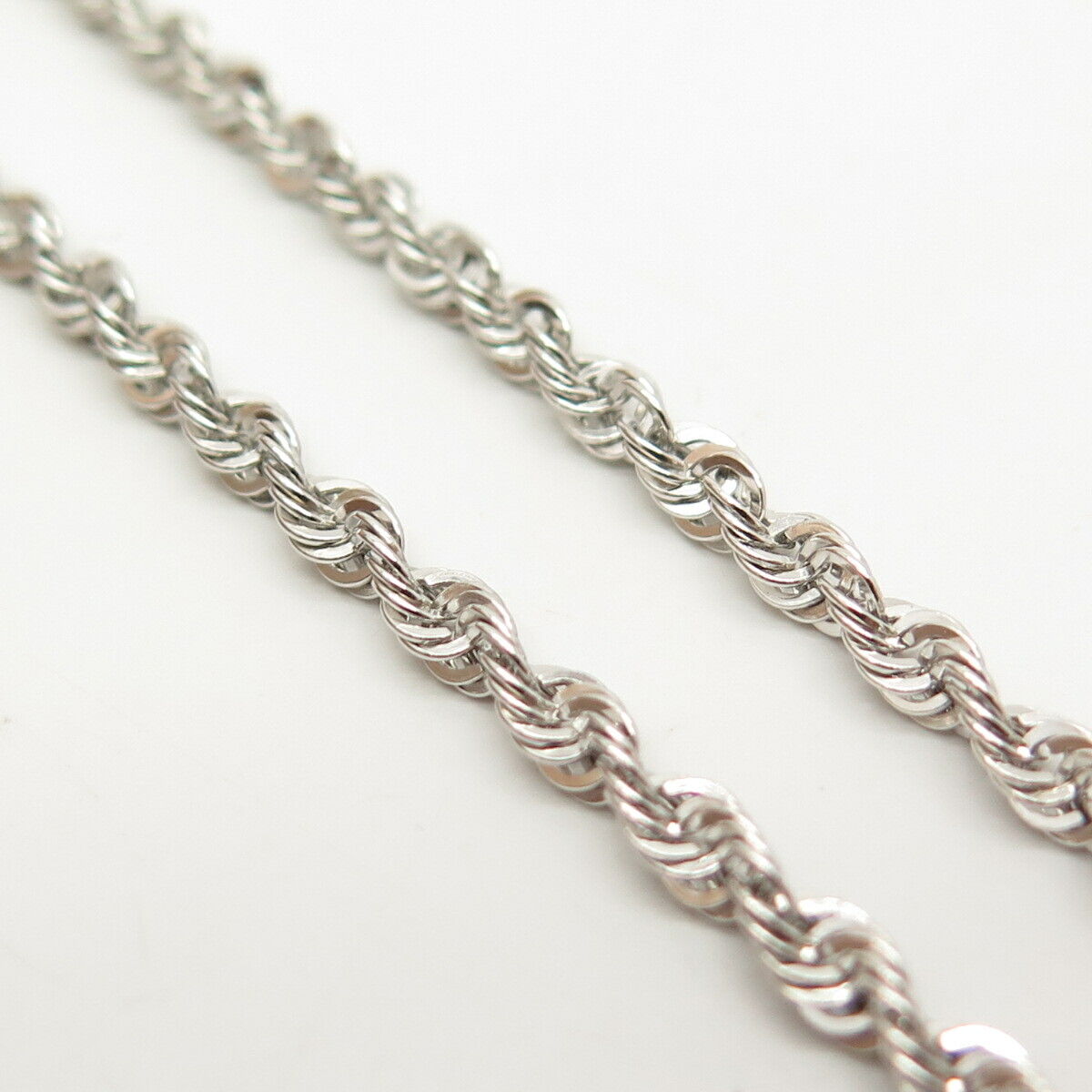 925 Sterling Silver Italy Prince-of-Wales Chain Necklace 20"