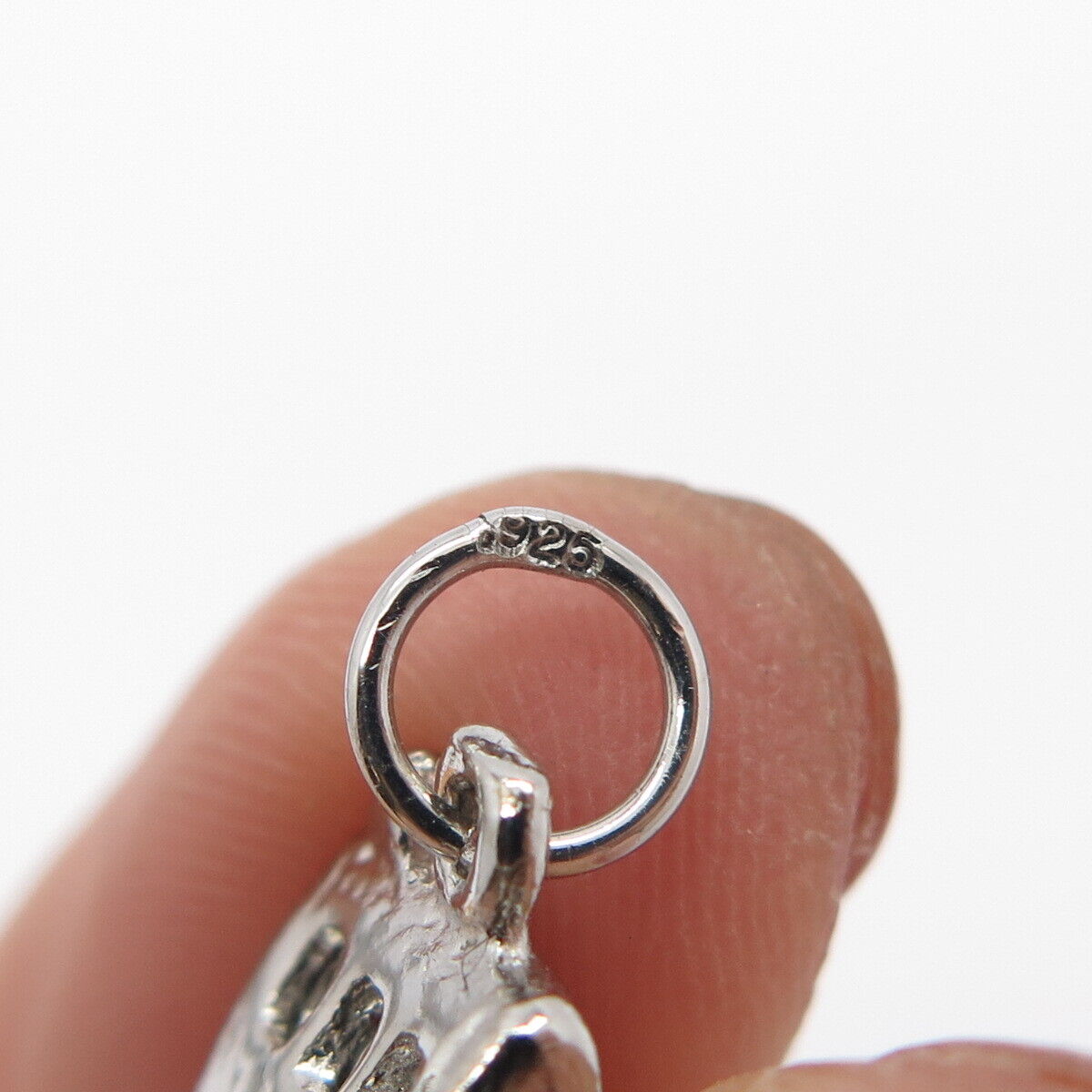 925 Sterling Silver Vintage Slot Machine For Good Luck Charm Pendant