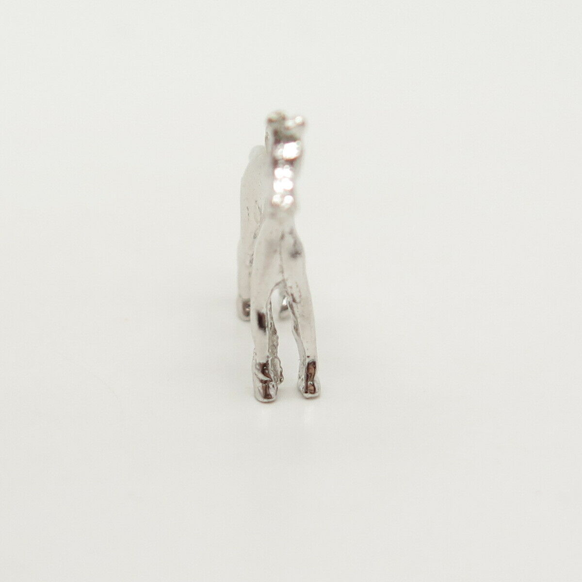 925 Sterling Silver Antique Horse Design Charm Pendant