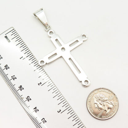 925 Sterling Sterling Vintage Mexico Cross Pendant