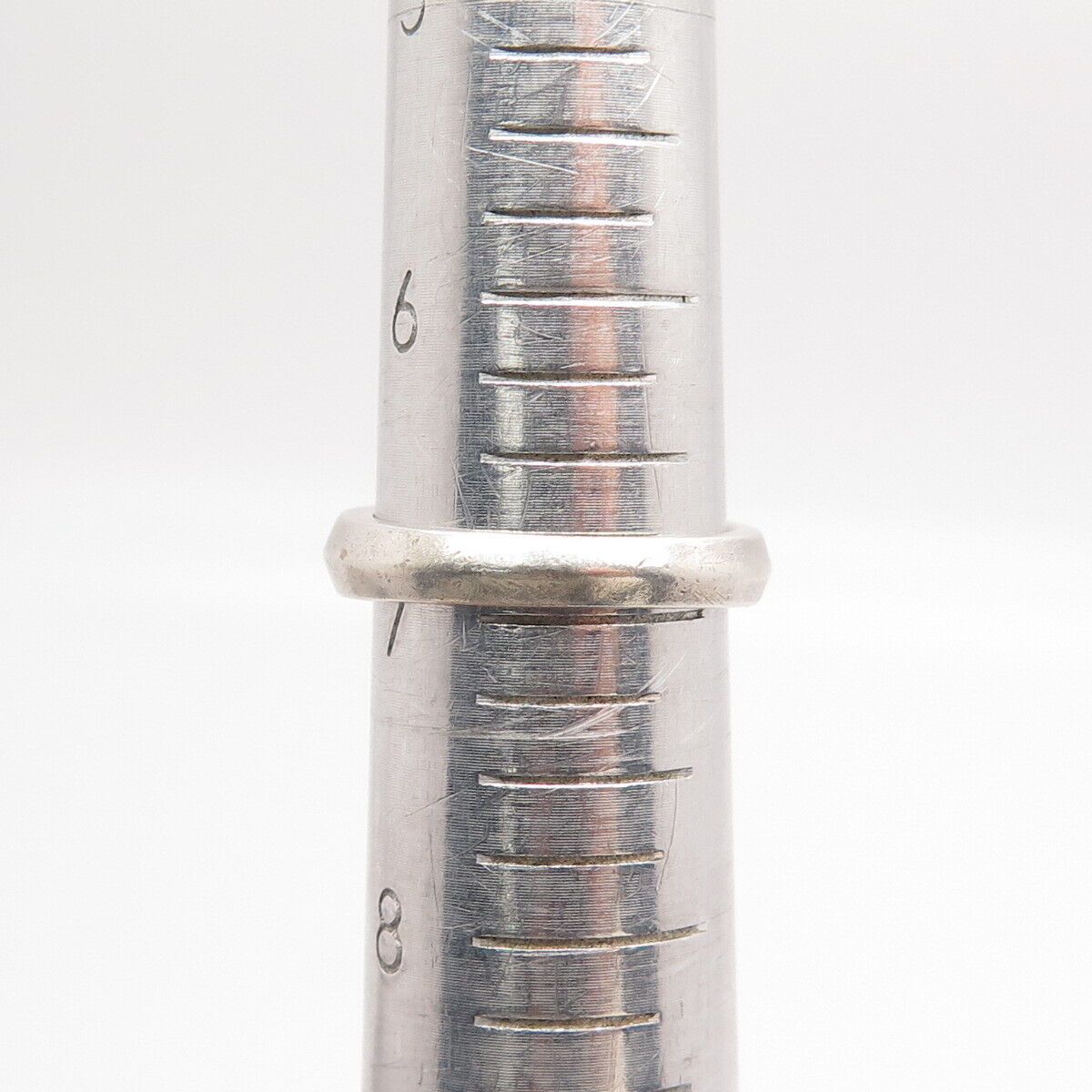 925 Sterling Silver Pave C Z Ring Size 7