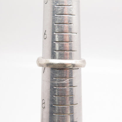 925 Sterling Silver Pave C Z Ring Size 7