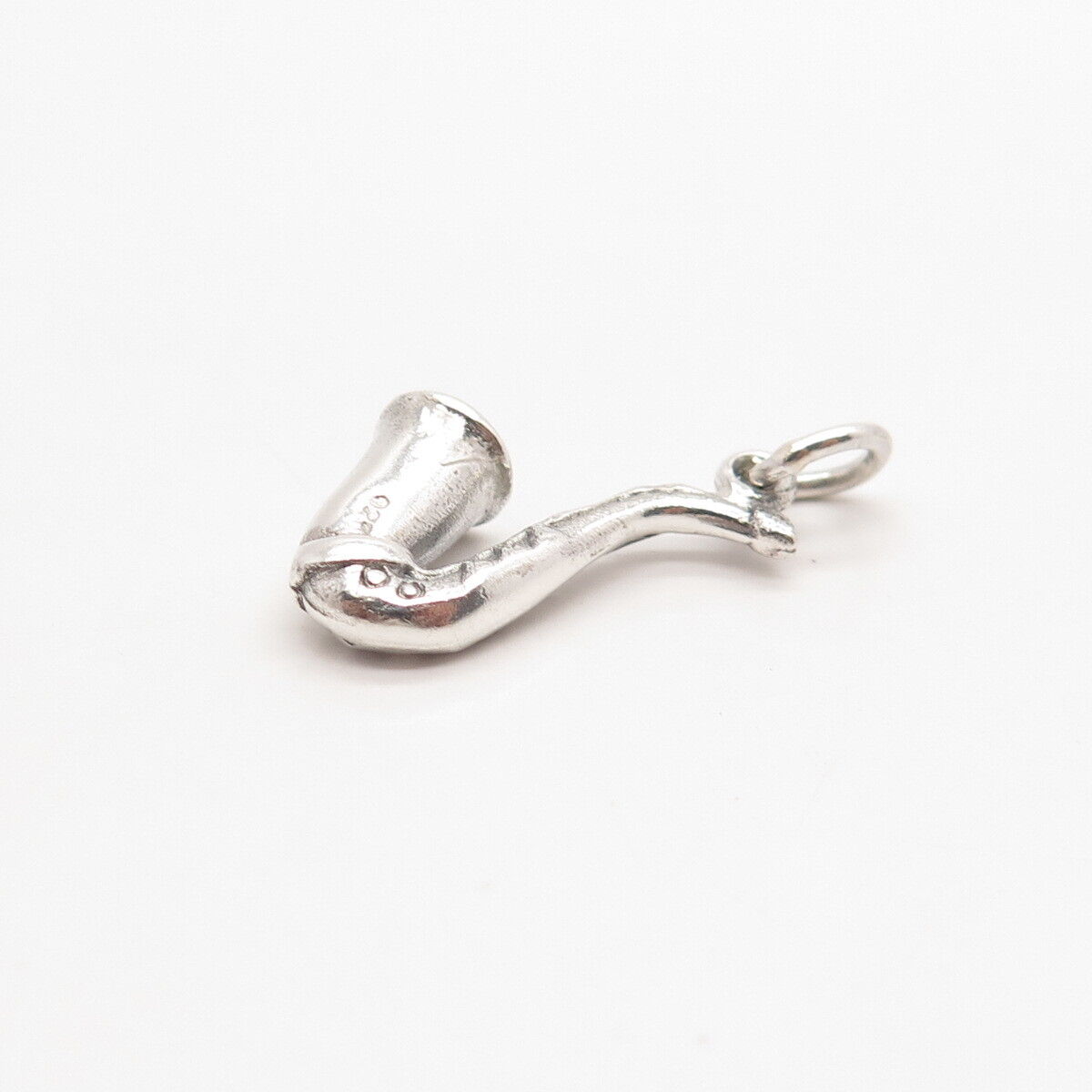 925 Sterling Silver Vintage Saxophone Music Charm Pendant