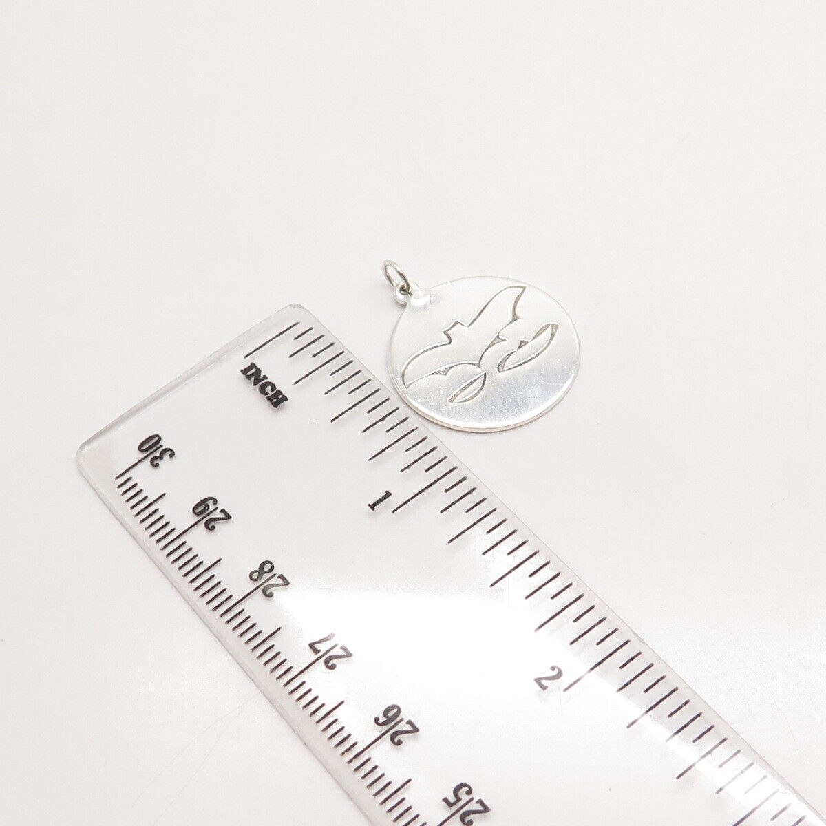 925 Sterling Silver Bat Charm Pendant