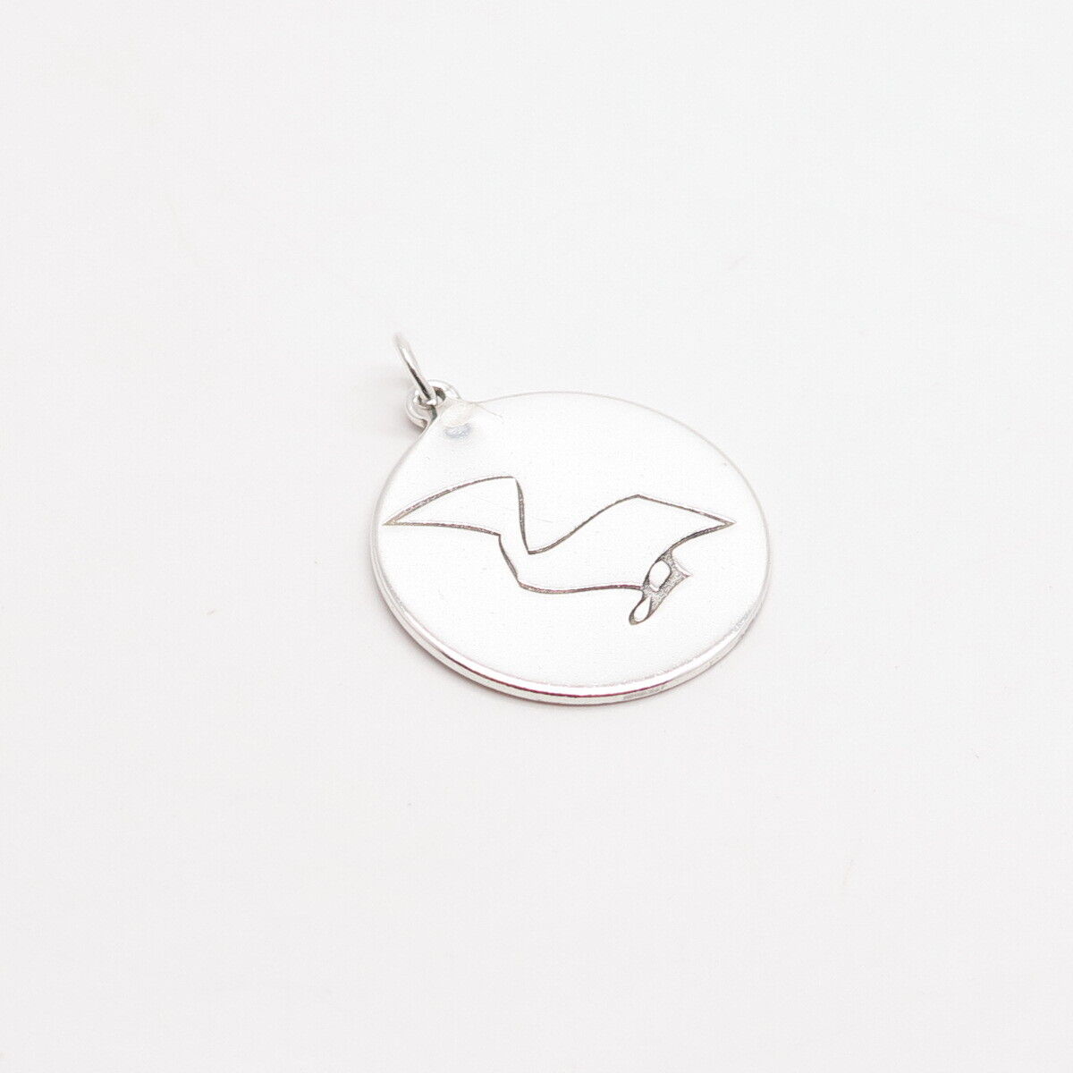 925 Sterling Silver Bird Charm Pendant