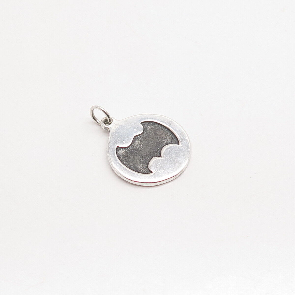 925 Sterling Silver Bat Charm Pendant