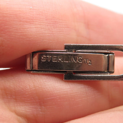 925 Sterling Silver Antique O.C. Tanner 1890 NALU Cufflinks