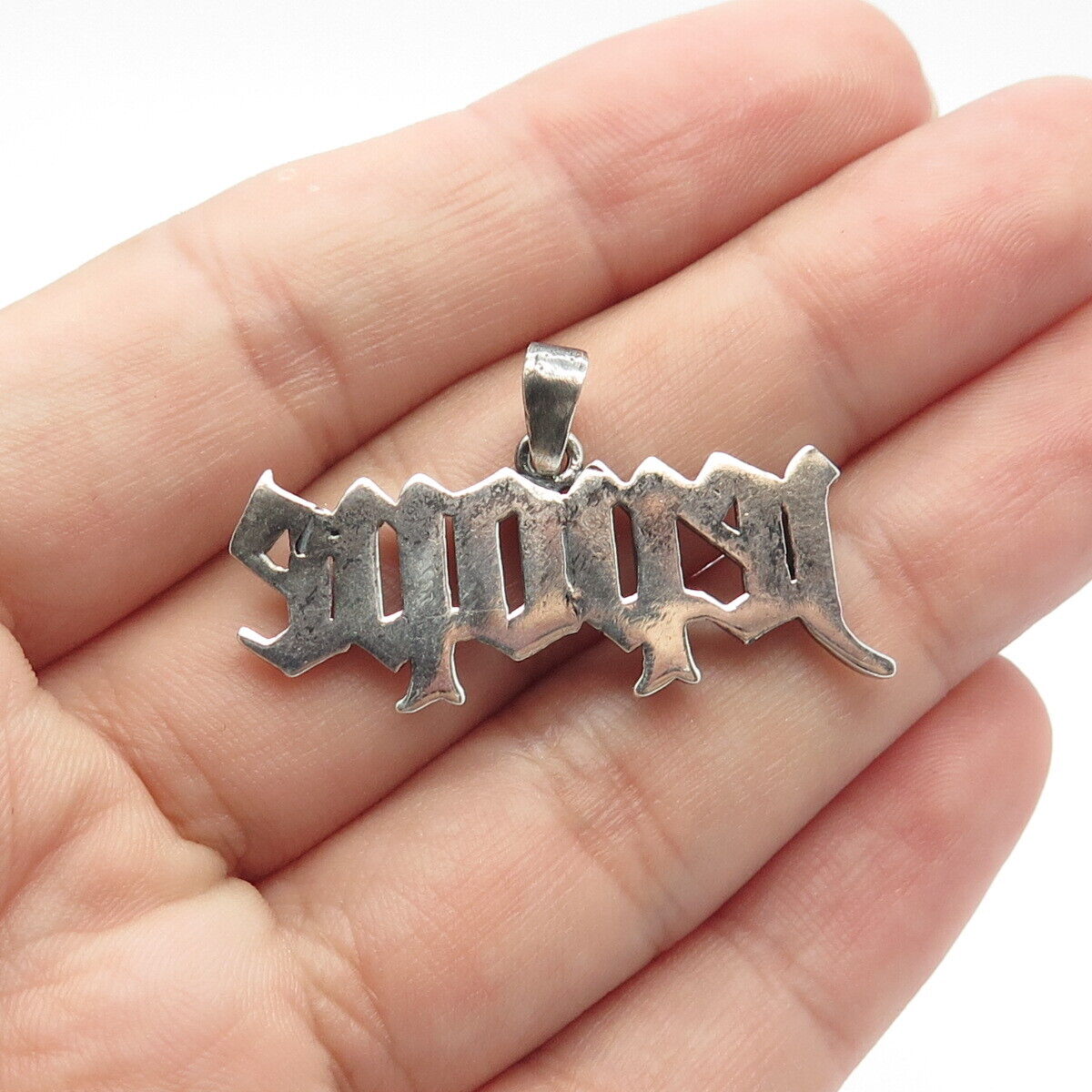 925 Sterling Silver Vintage "JEPOPE" Pendant