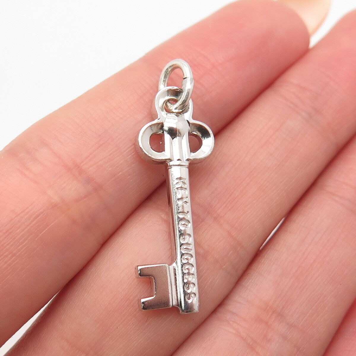 925 Sterling Silver Vintage Griffith & Sons "Key To Success" Pendant