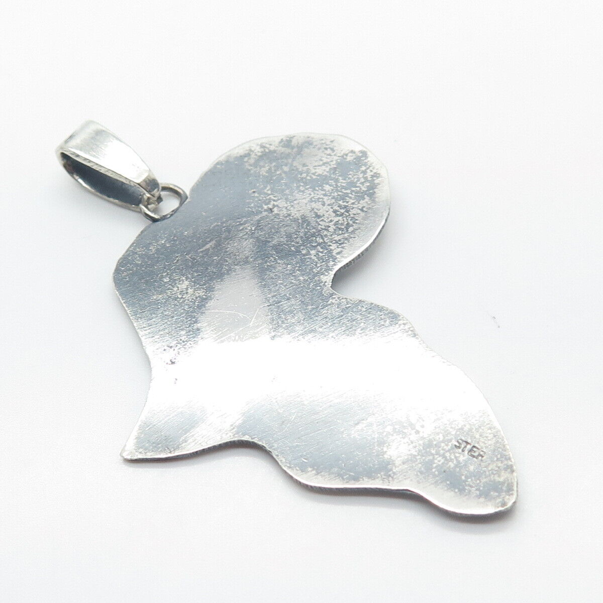 925 Sterling Silver Vintage "Ballo" Island Pendant