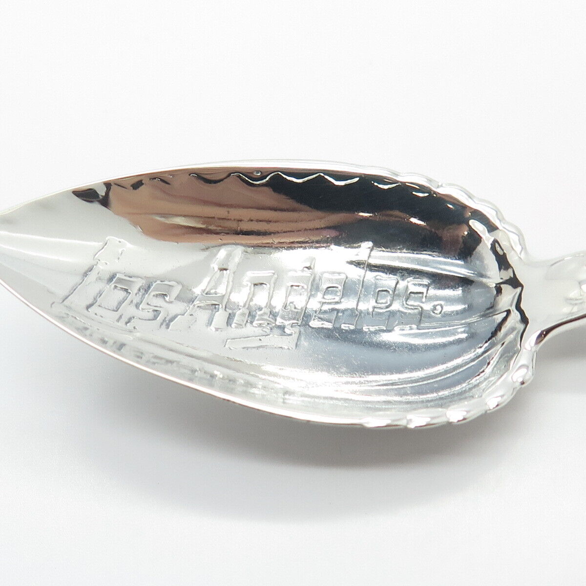 925 Sterling Silver Vintage "Los Angeles" Ornate Spoon