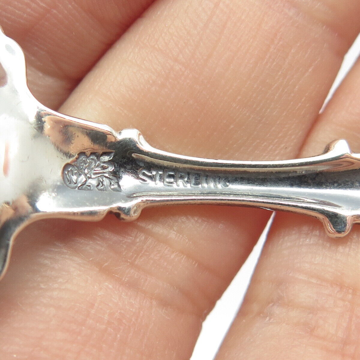 925 Sterling Silver Vintage "Los Angeles" Ornate Spoon