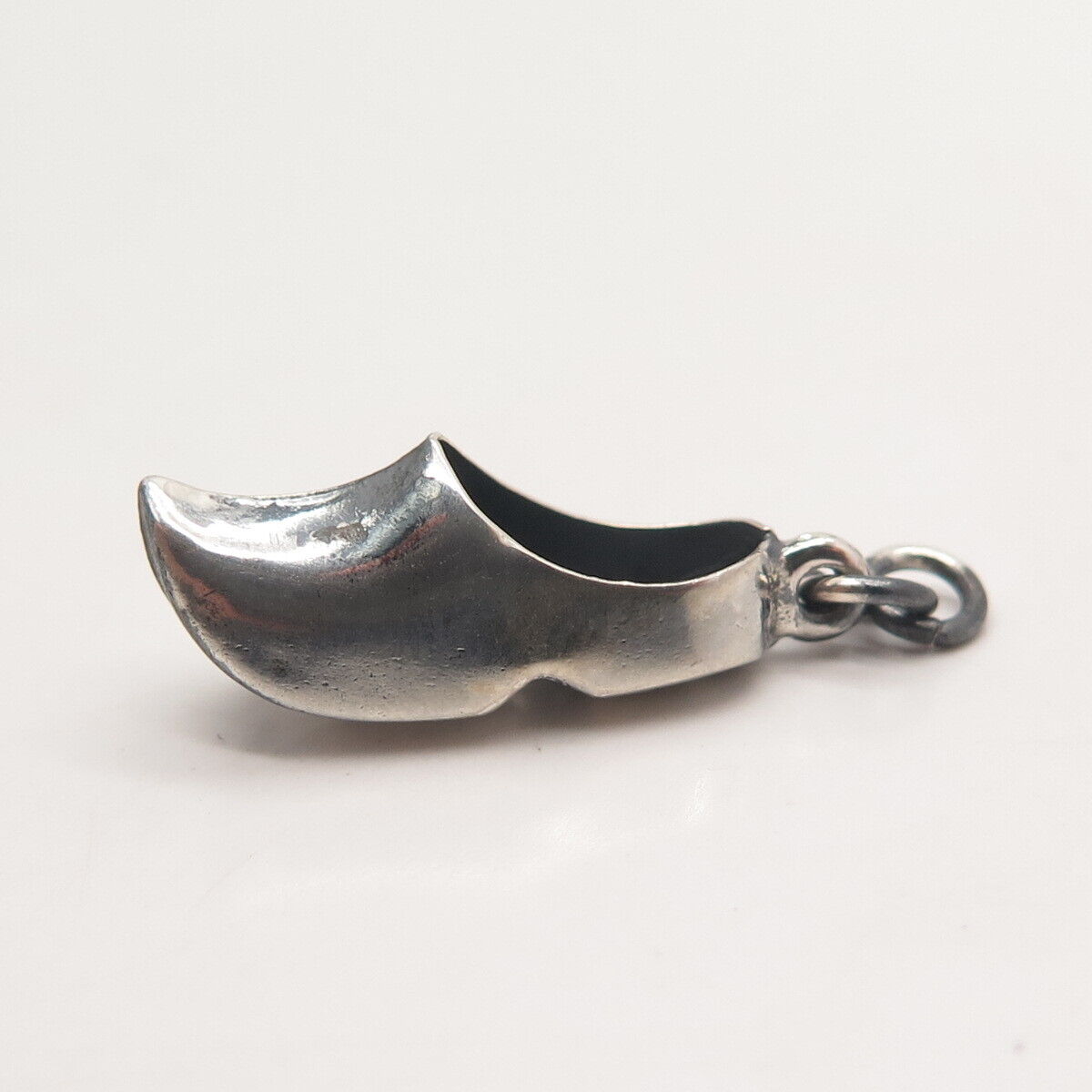 835 Silver Vintage Boot Shoe/Clog Charm Pendant