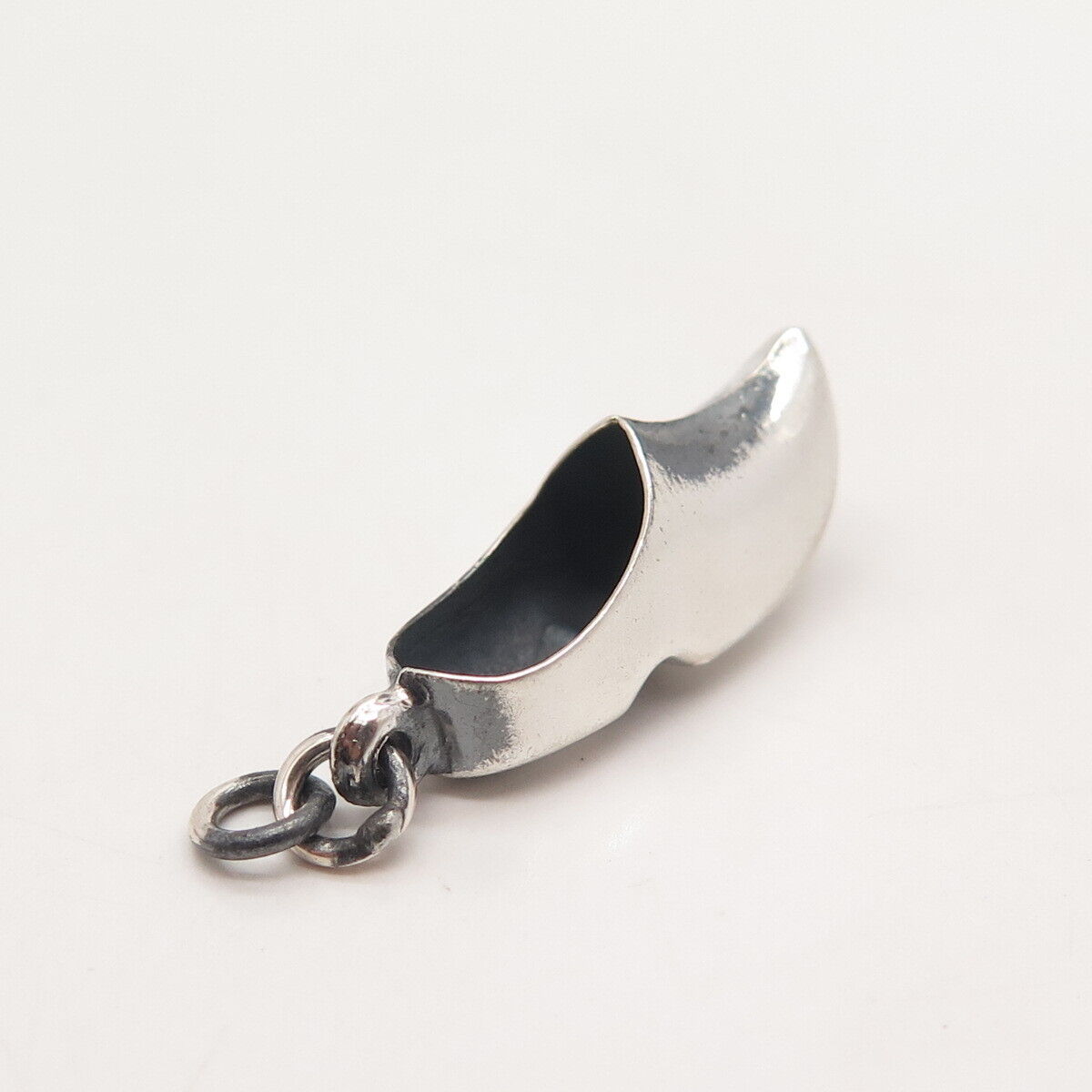 835 Silver Vintage Boot Shoe/Clog Charm Pendant