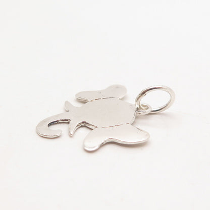 925 Sterling Silver Vintage Elephant Head For Good Luck Pendant