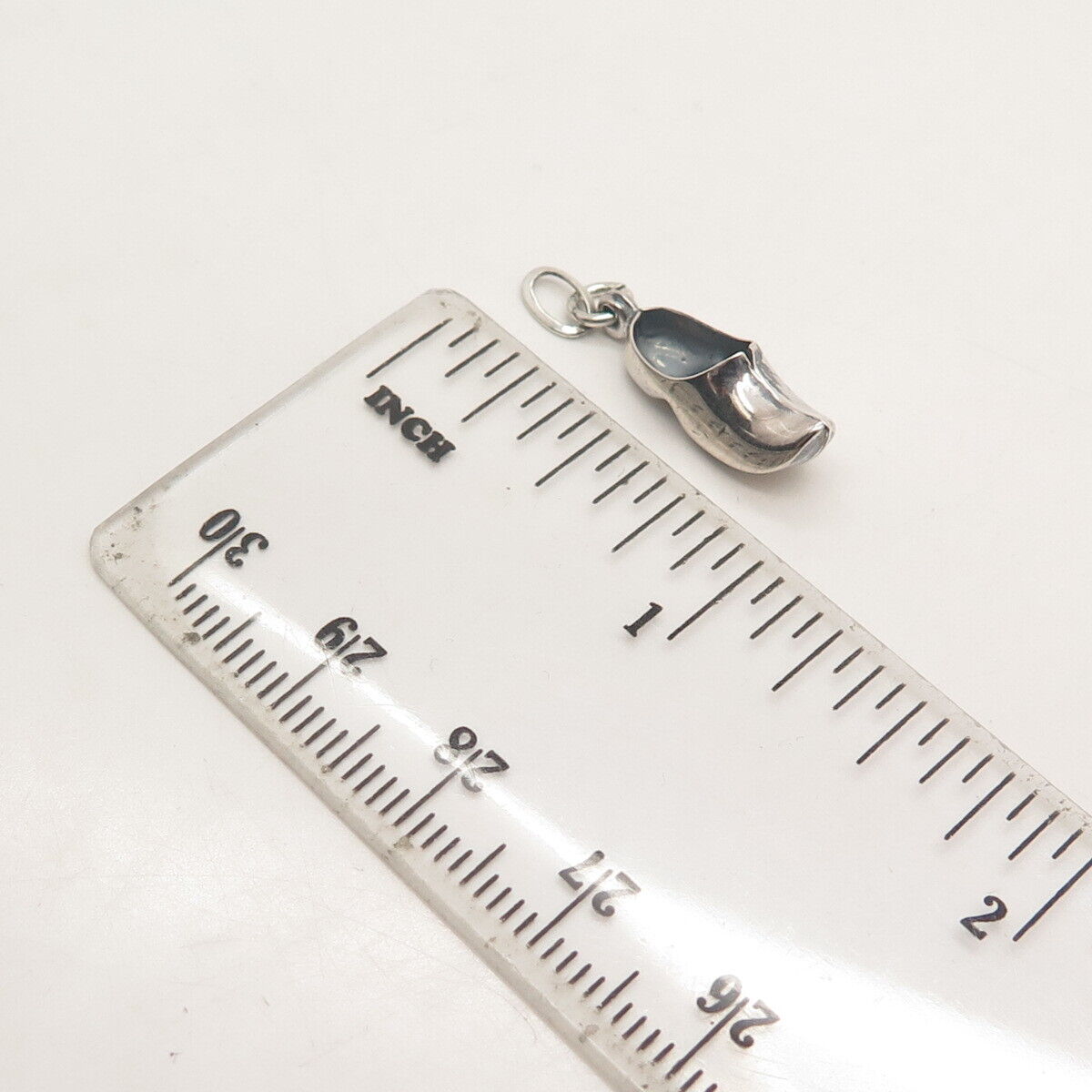 835 Silver Vintage Netherland Shoe Charm Pendant