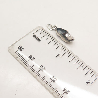 835 Silver Vintage Netherland Shoe Charm Pendant