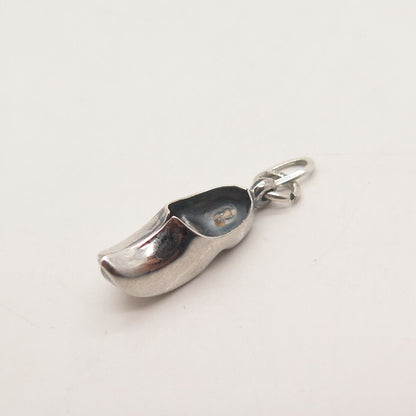 835 Silver Vintage Netherland Shoe Charm Pendant