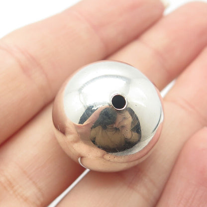 925 Sterling Silver Vintage Ball Bead Necklace Part