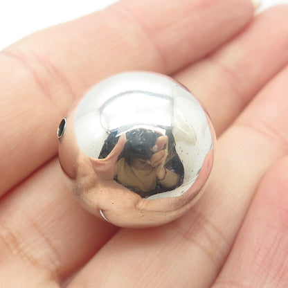 925 Sterling Silver Vintage Ball Bead Necklace Part