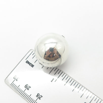 925 Sterling Silver Vintage Ball Bead Necklace Part