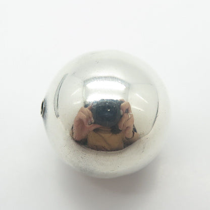 925 Sterling Silver Vintage Ball Bead Necklace Part