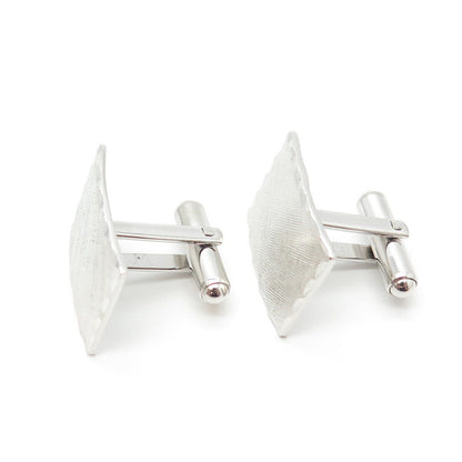 925 Sterling Silver Vintage Textured Cufflinks