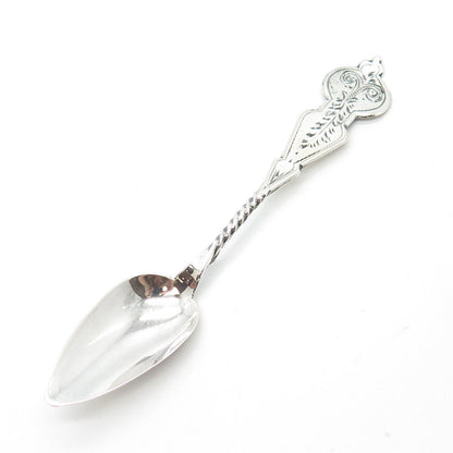 925 Sterling Silver Vintage Ornate Spoon
