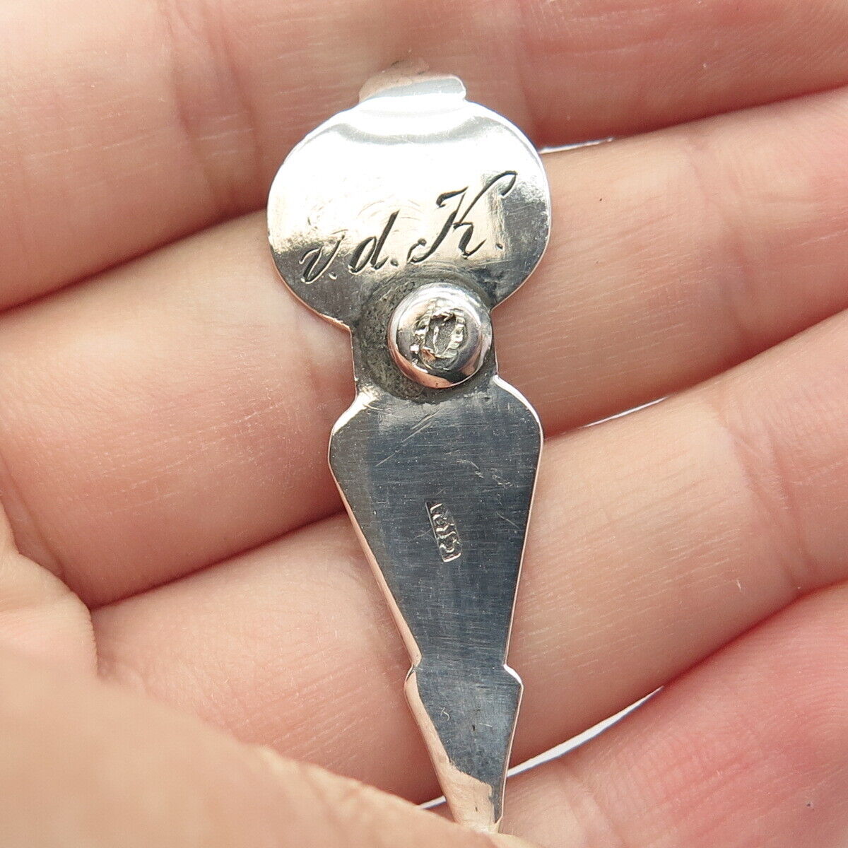 925 Sterling Silver Vintage Ornate Spoon