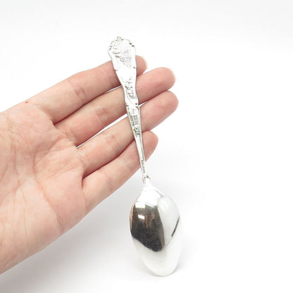 925 Sterling Silver Antique "Austin M. E. Church Chicago" States & Cities Spoon