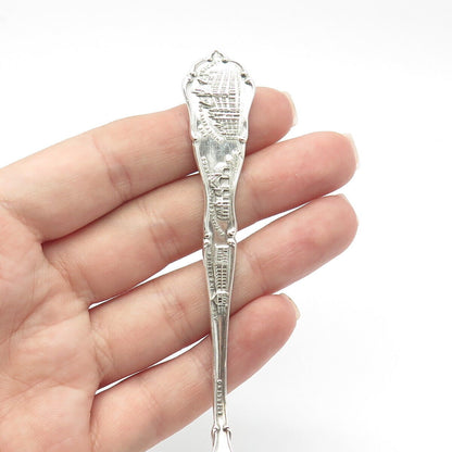 925 Sterling Silver Antique "Austin M. E. Church Chicago" States & Cities Spoon