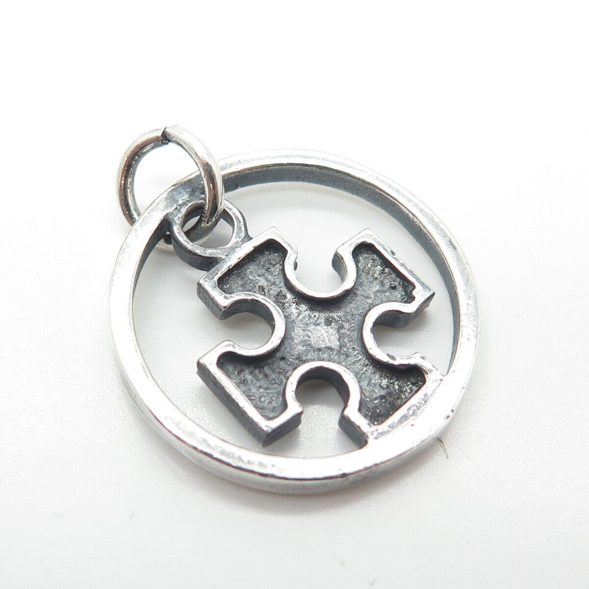 925 Sterling Silver Vintage Cross Charm Pendant