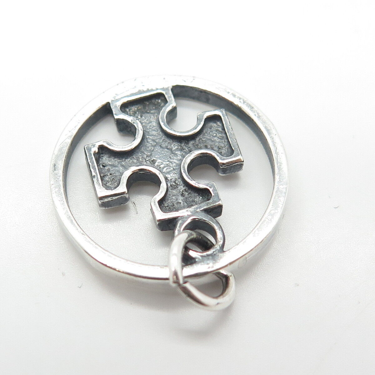 925 Sterling Silver Vintage Cross Charm Pendant