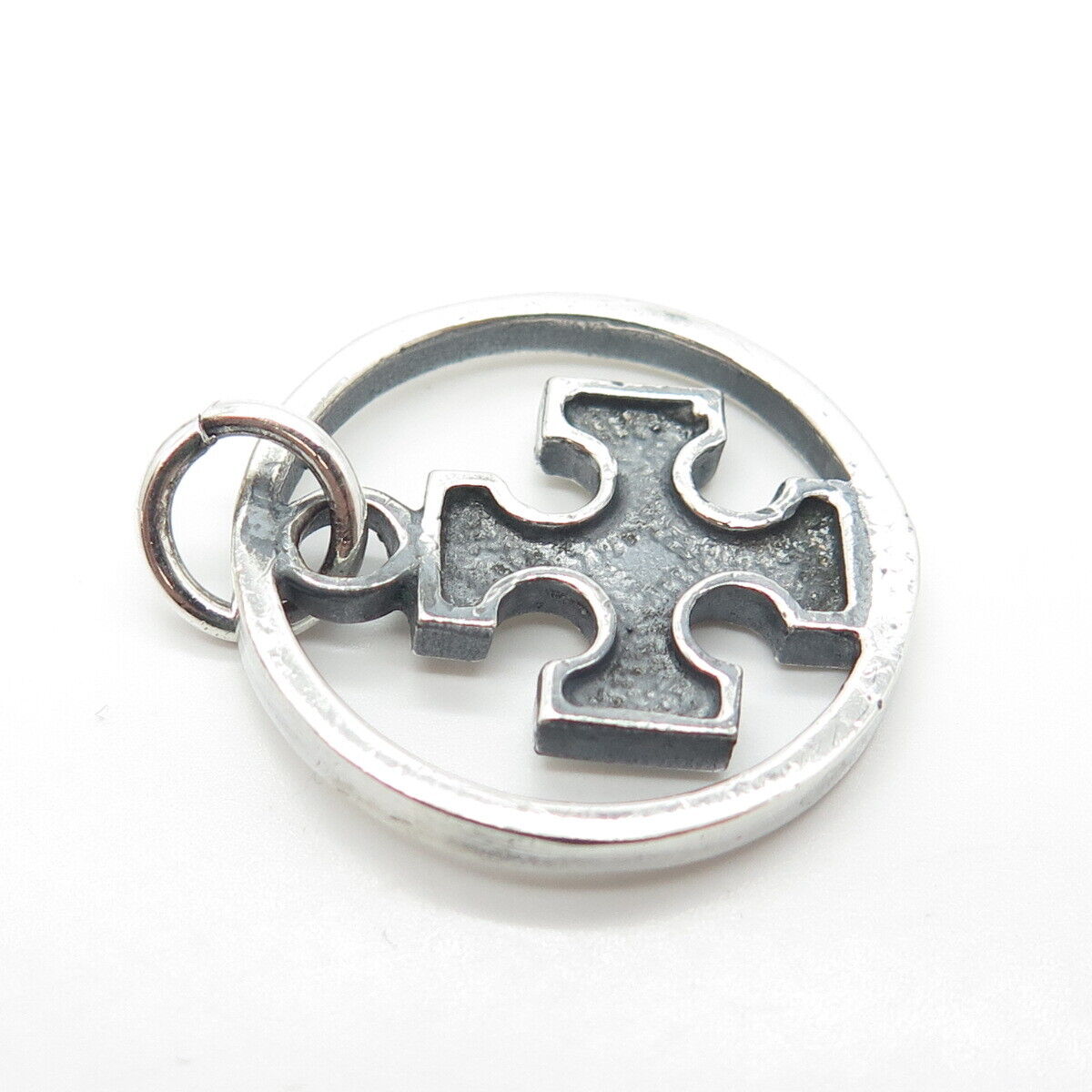 925 Sterling Silver Vintage Cross Charm Pendant