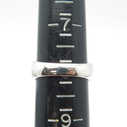 925 Sterling Silver Vintage Amethyst Citrine Peridot Topaz Gem Ring Size 8.25