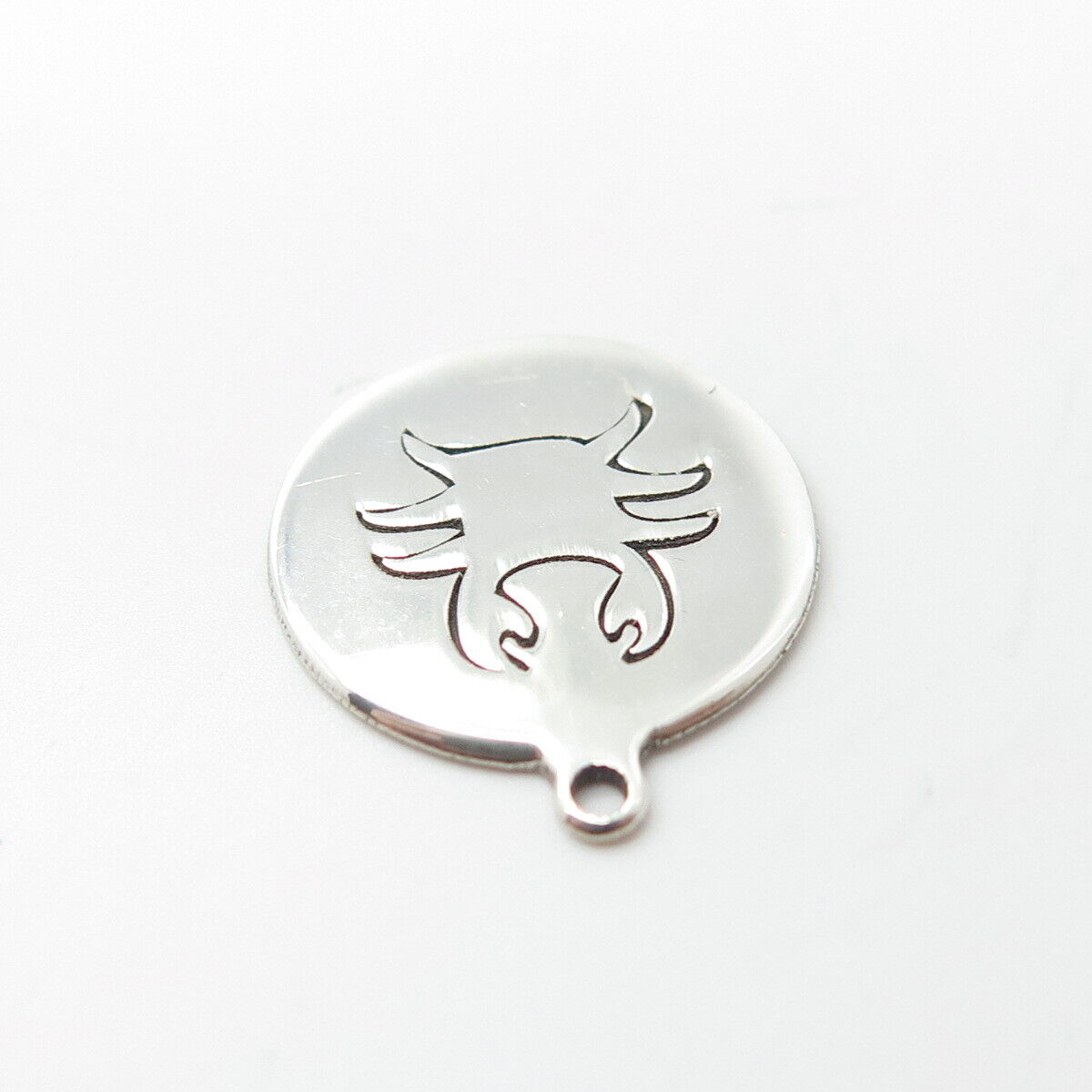 925 Sterling Silver USA Two In Town Crab Charm Pendant