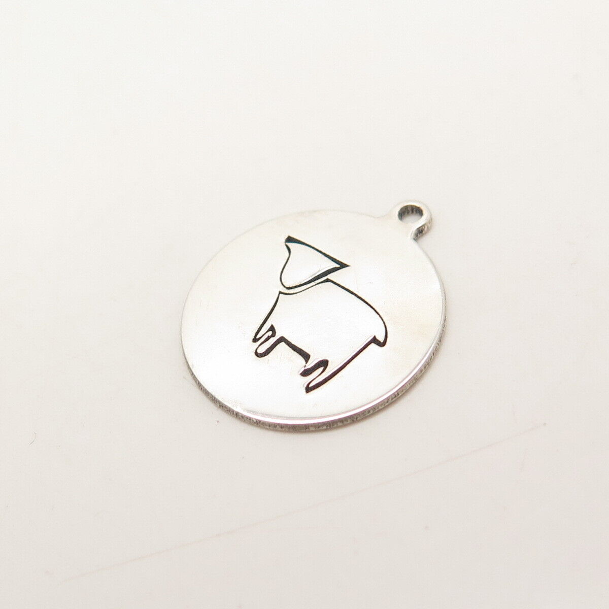 925 Sterling Silver USA Two In Town Cow Charm Pendant