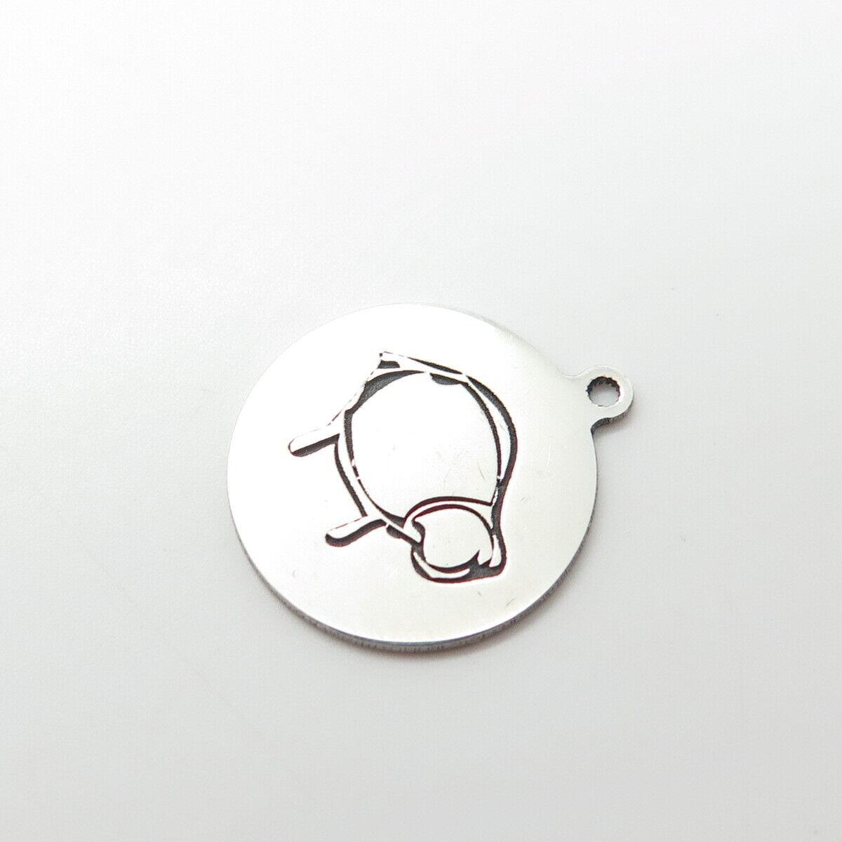 925 Sterling Silver USA Two In Town Cow Charm Pendant